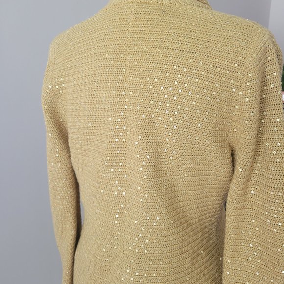 Jones New York Collection Crochet Cardigan - Picture 4 of 6